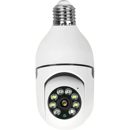 Caméra de surveillance sur douille Full HD WIFI accessible à distance