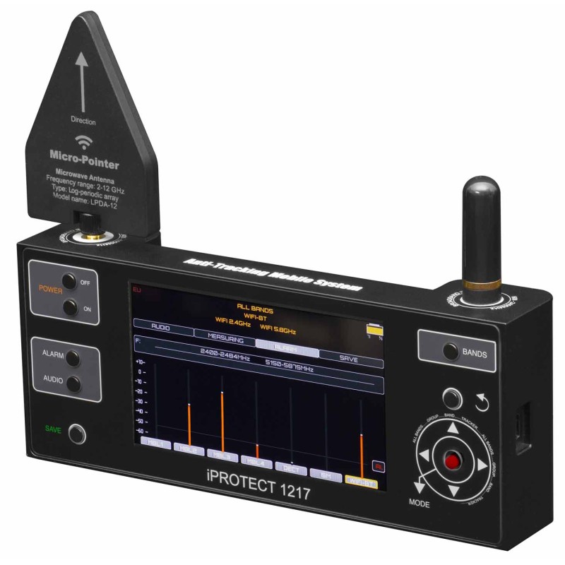 Détecteur de fréquences Russe localisation GPS Micro Caméra