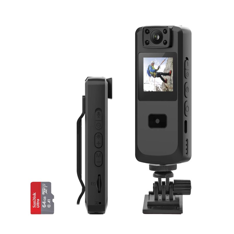 Caméra avec écran détection de mouvement 10h Full HD