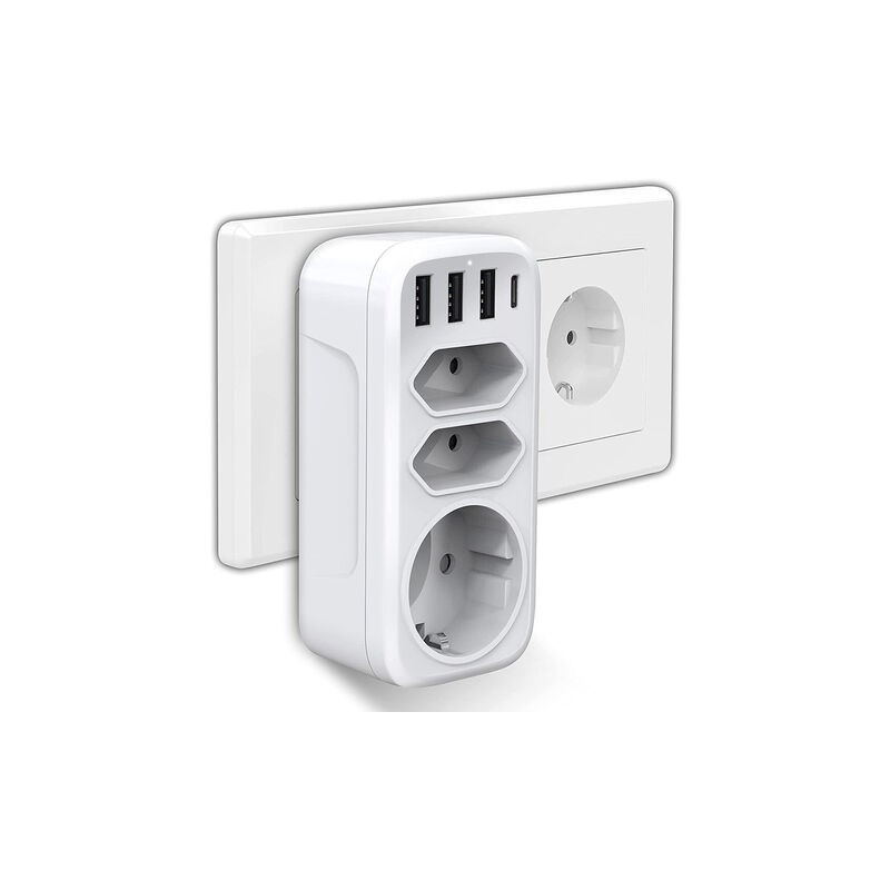 Prise murale caméra espion Wifi Full HD détection de mouvement