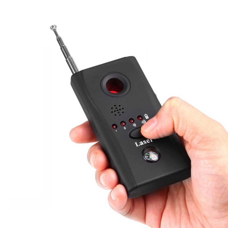 Détecteur De Caméras Cachées Et Micros - Anti-Espionnage - Portatif - Détection GPS/GSM/Infrarouge - Pour Hôtel, Voyage