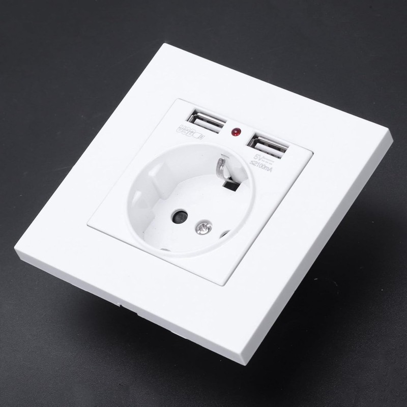 Full HD Camera with Motion Detection in Wall Socket