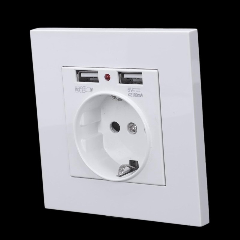 Full HD Camera with Motion Detection in Wall Socket