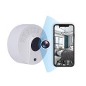 Détecteur de fumée caméra espion WIFI longue autonomie 1 an détection de mouvement