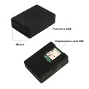 Micro GSM remote listening with GPS location