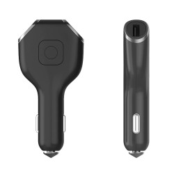 Cigarette lighter charger for car GPS tracker micro GSM with integrated battery