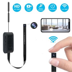 Mini caméra espion WIFI avec batterie intégrée accessible à distance