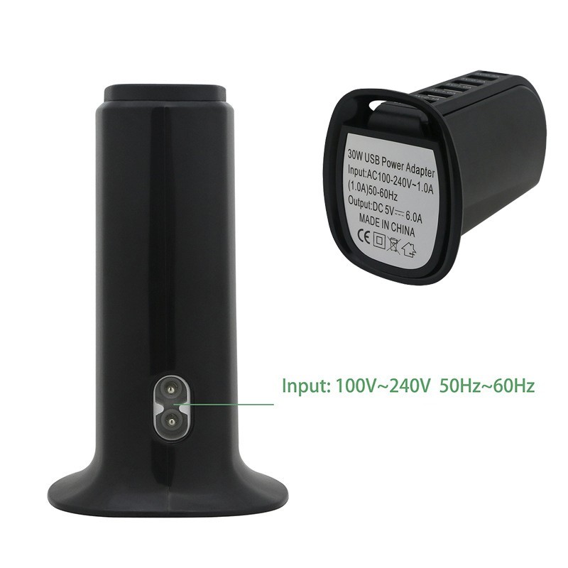 Remotely accessible USB mains charging station camera