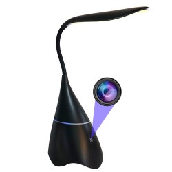 Enceinte Bluetooth lampe camera espion WIFI Full HD