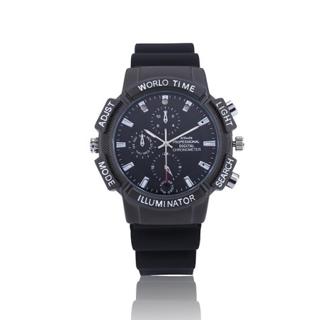 Montre caméra espion sport Full HD jusqu'à 2h