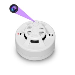 Détecteur de fumée caméra espion WIFI accessible à distance