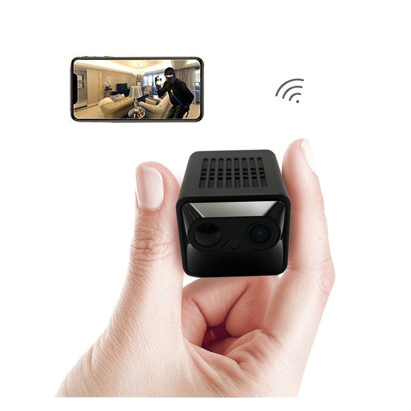 WIFI camera connected remotely very long autonomy PIR motion detection