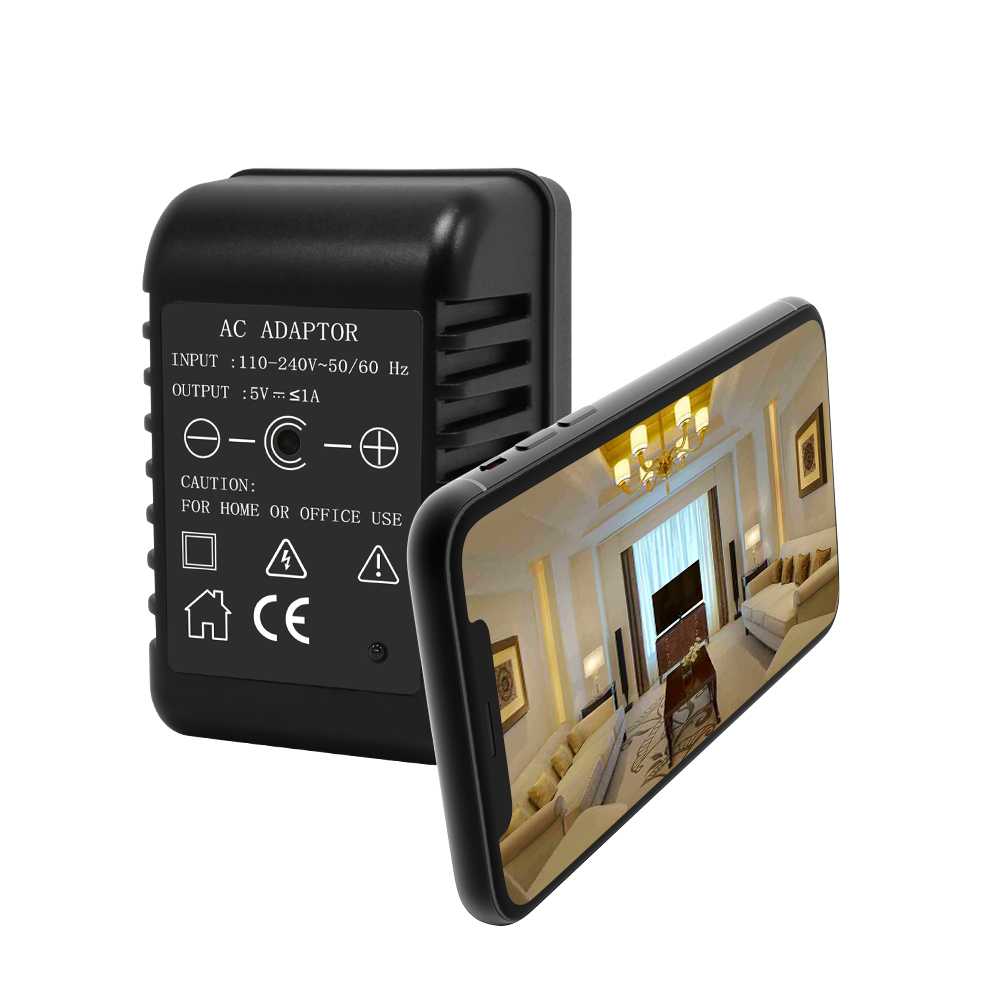 caméra espion wifi Full HD vision nocturne détection de mouvement